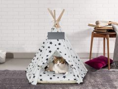 Pet Teepee Tent Pet Bed - Star Pattern