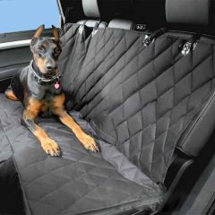 Pet Dog Back Seat Cover Hammock - Black