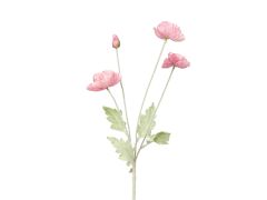Poppy Spray Pink 60cm