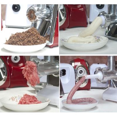 Electronic Meat Mincer Food Processor -WHITE
