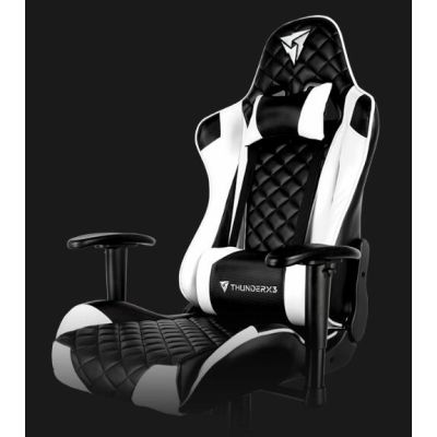 ThunderX3 TGC12 Gaming Chair - Black & White