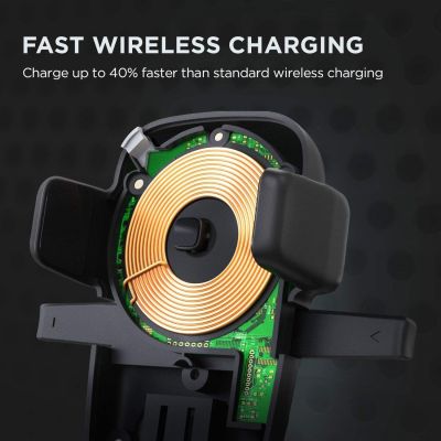 iOttie Easy One Touch 4 Qi Wireless Fast Charge Car Mount