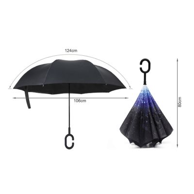 Inverted Umbrella Parasol Umbrella Reversed Umbrella - STARRY
