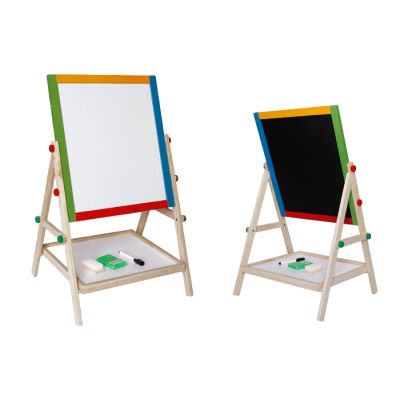 Mini Wooden Double Sided Adjustable Kids Drawing Board