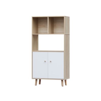 URMIA 120CM Bookshelf Storage Cabinet