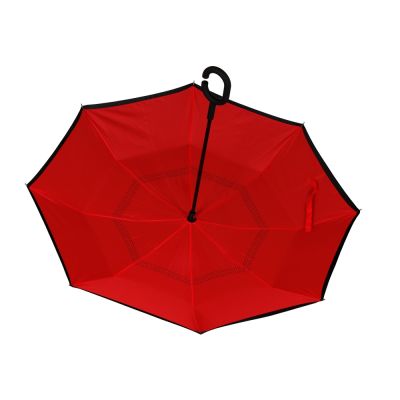 Inverted Umbrella Parasol Umbrella - RED