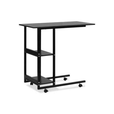 80 x 40 Laptop Stand Side Table - Black