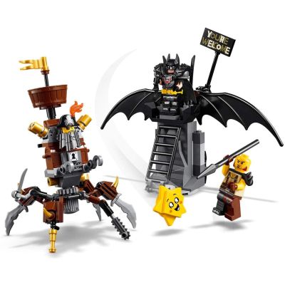 LEGO MOVIE 2 Battle-Ready Batman and MetalBeard 70836