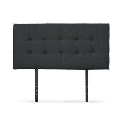 Susan Double Fabric Upholstered Headboard - Charcoal