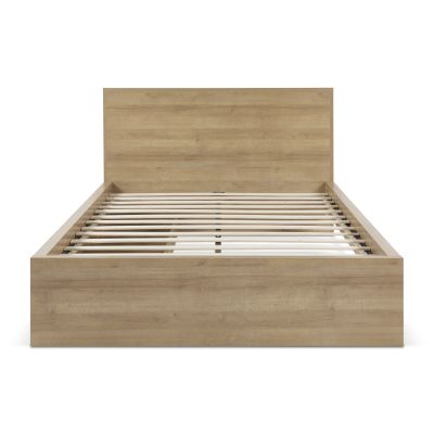 Harris Queen Bedroom Furniture Package 3pcs - Oak + White