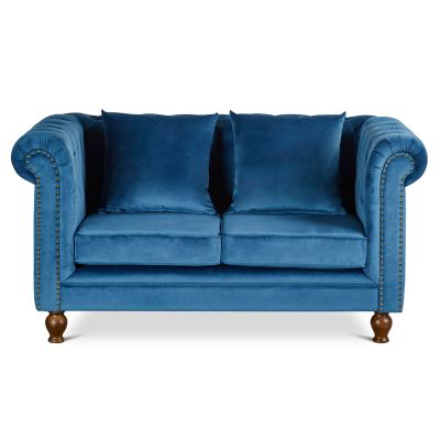 Vagas 2 Seater Sofa - Blue