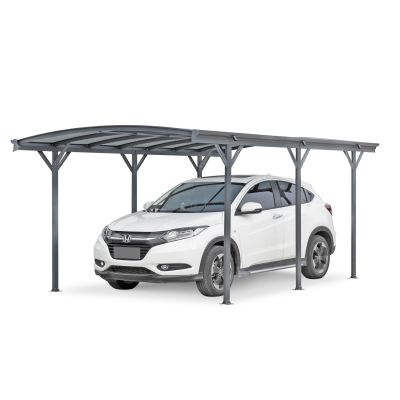 Toughout Patio Carport Canopy Curved Roof 5.06m x 3m