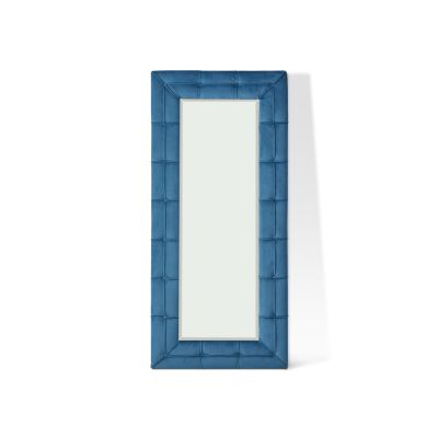 Cukoos Velvet Standing Mirror 92 x 200cm - Blue
