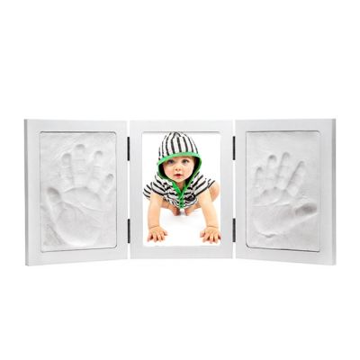 Baby Handprint Footprint Clay Photo Frame Kit