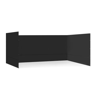Toughout Breeze Gazebo Side Wall 3x4.5m - Black