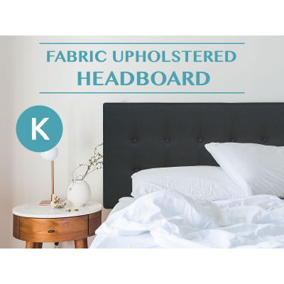 SUSAN Fabric Upholstered Headboard - KING