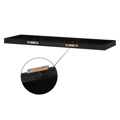 Alakol Floating Shelf 100cm - Black