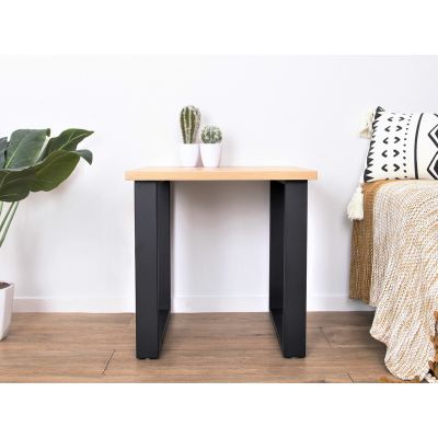 Frohna Square Coffee Table Side Table - Oak