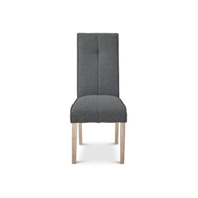 Gianna 4 Piece Upholstered Dining Chair - Dark Grey