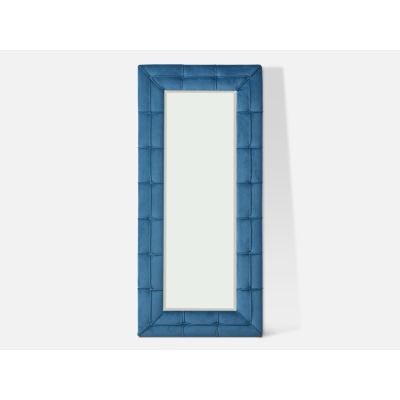 Cukoos Velvet Standing Mirror 92 x 200cm - Blue