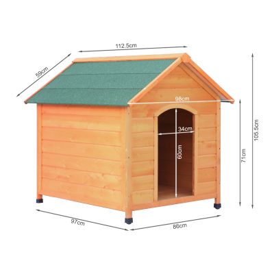 Bingo Wooden Dog House - XL