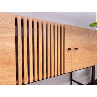 Tarkine 1.2m Wooden Buffet Sideboard - Oak