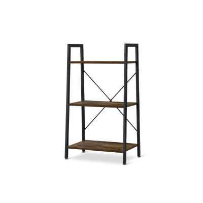 Roan 3 Tier Ladder Shelf - Black