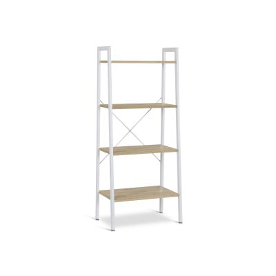 ROAN 4 Tier Ladder Shelf - WHITE