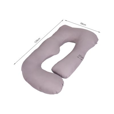 Pregnancy Maternity G-Shape Pillow - Grey