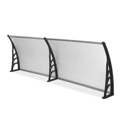 Toughout Canopy Awning Door Window Awning 2.4m x 0.8m
