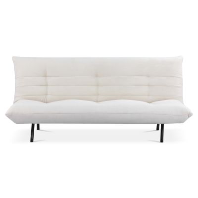 Bolivia 3 Seater Sofa Bed - White