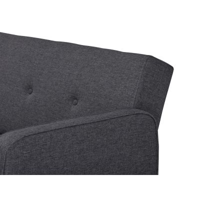 Jarrod 3 Seater Sofa Bed - Dark Grey