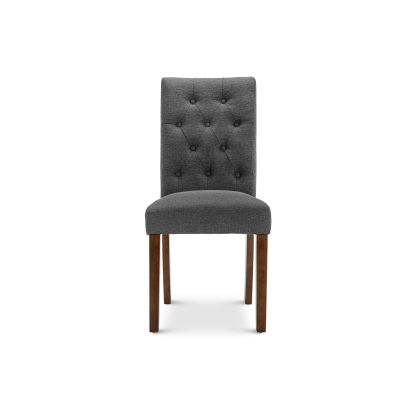 Lucia 4 Piece Upholstered Dining Chair - Dark Grey