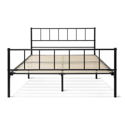 Keira Double Metal Bed Frame - Black