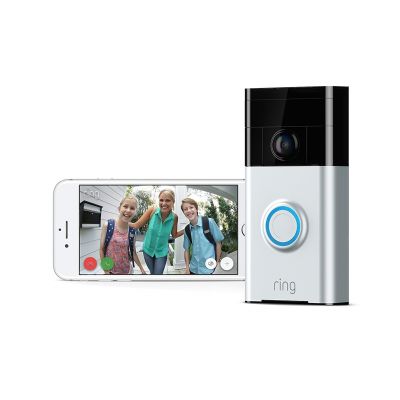 Ring HD Smart Video Doorbell - Satin Nickel