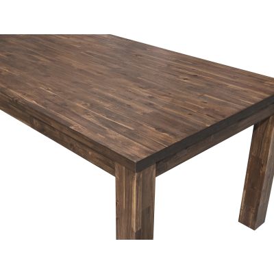 Jarvis Solid Wood Dining Table Rectangle 180 x 100cm - Caramel