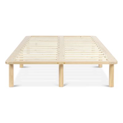 Ohio King Single Wooden Bed Base - Natural