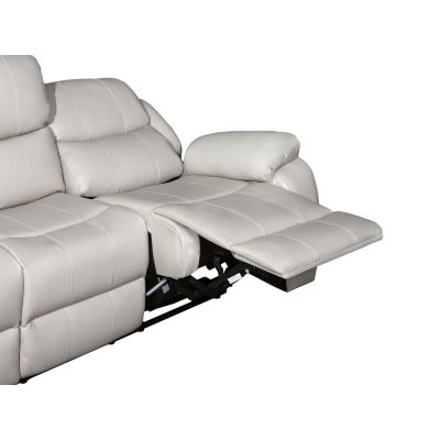 Wilson Manual 3 Seater Recliner Sofa - Beige