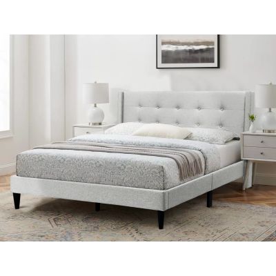 Sealy Queen Bed Frame - Silver