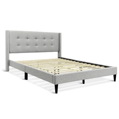 Sealy Queen Bed Frame - Silver