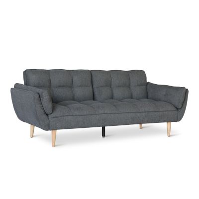 Dover 3 Seater Sofa Bed - Dark Grey