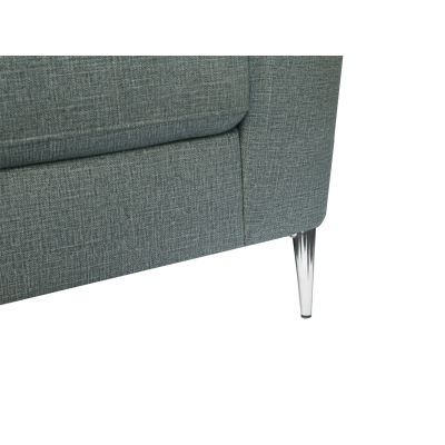 Visalia 3 Seater Sofa – Dark Grey