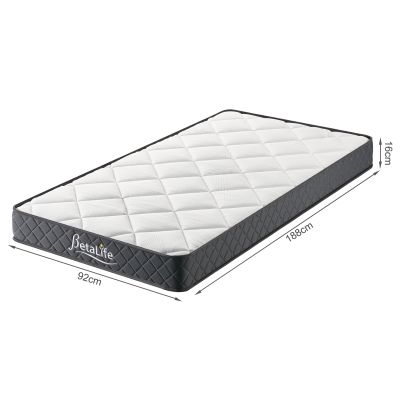 Betalife Pure Plus Foam Mattress with Protector & Pillow - Single
