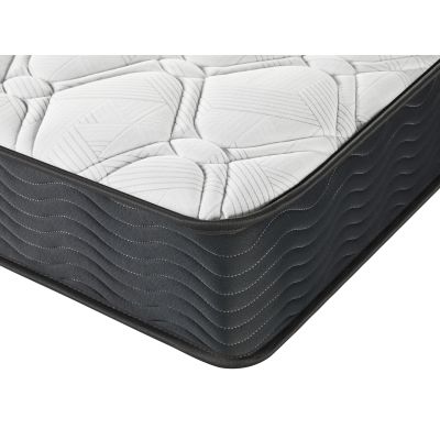 Betalife Basics Plus Bonnell Spring Mattress with Protector & Pillow - Double