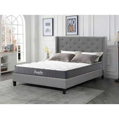 Betalife Basics Plus Bonnell Spring Mattress with Protector & Pillow - Queen