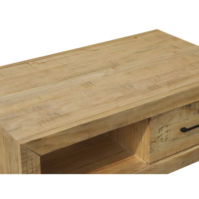 Argento Solid Wood Coffee Table - Delhi