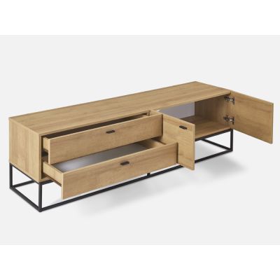 XOAN Living Room Furniture Package 3PCS with Coffee Table - OAK