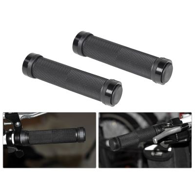 Dual Lock on Bicycle Bike Handlebar Grips 2PCS - BLACK