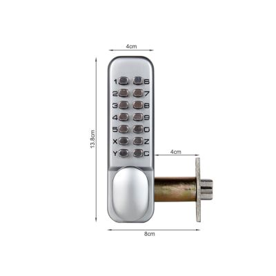 Security Door Lock Keypad Lock Keyless Door Lock