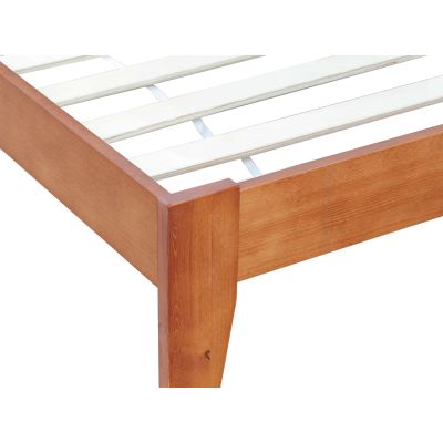 Meri Queen Wooden Bed Frame - Oak